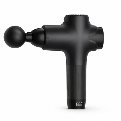 Percussion Massage Gun Whisper-Quiet & Interchangeable Heads