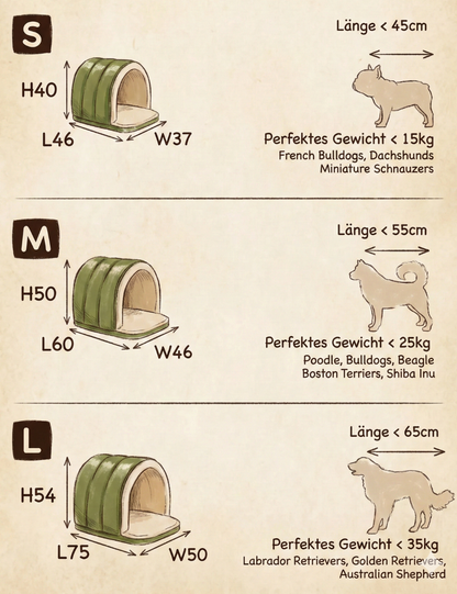 Pet Bed Convertible Cave & Flat Orthopedic Foam