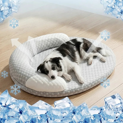 Pet Bed Cooling Ice Silk Honeycomb