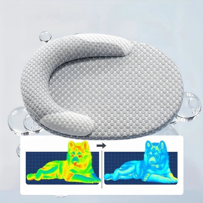 Pet Bed Cooling Ice Silk Honeycomb
