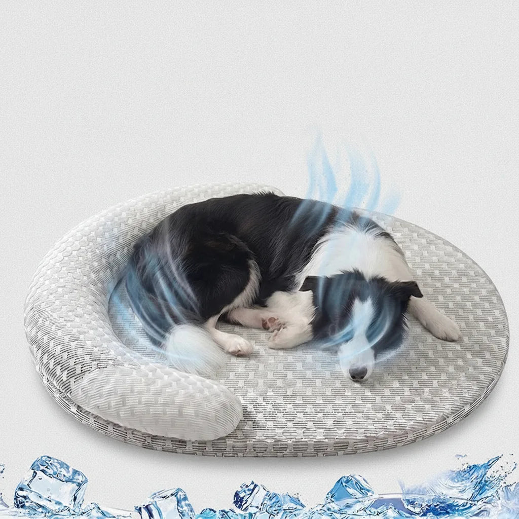 Pet Bed Cooling Ice Silk Honeycomb