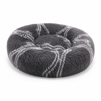Pet Bed Orthopedic Bolster Faux Fur Machine Washable