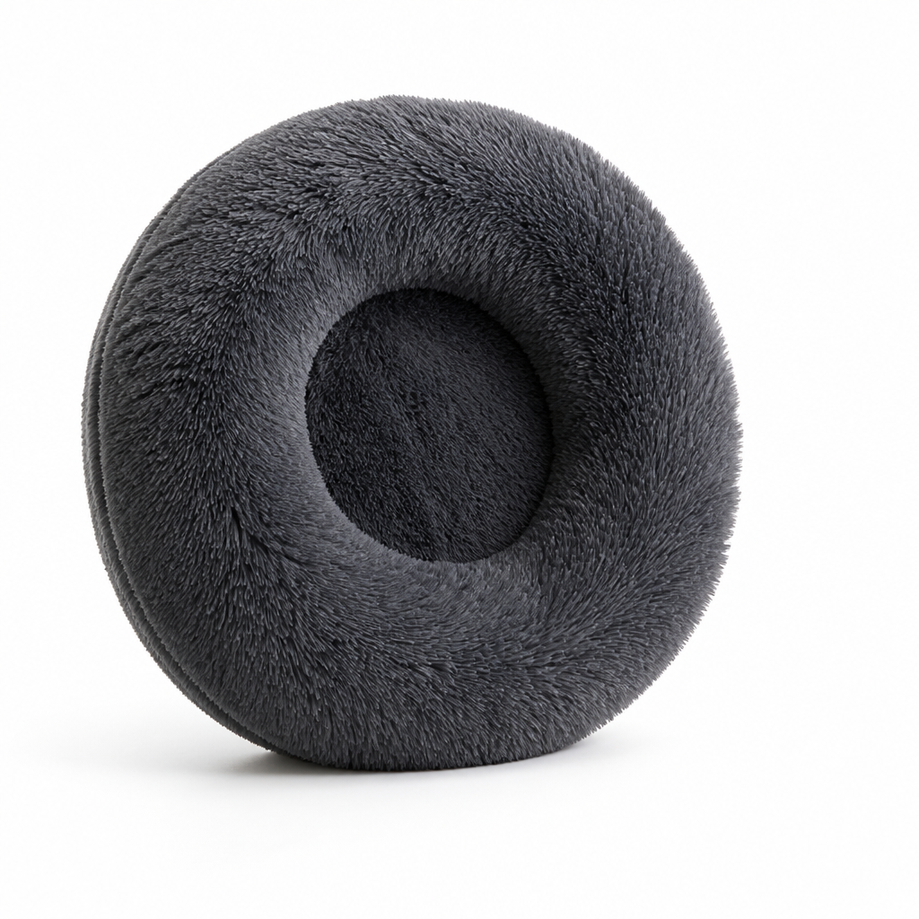Pet Bed Orthopedic Bolster Faux Fur Machine Washable