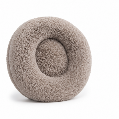 Pet Bed Orthopedic Bolster Faux Fur Machine Washable