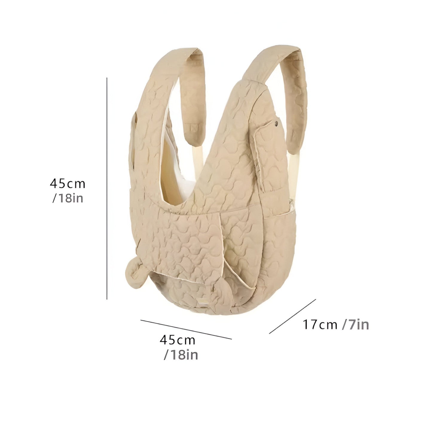 Pet Carrier Backpack Water-Repellent Oxford & Mesh Ventilation