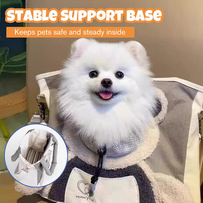Pet Carrier Bag Ventilated Canvas Padded Strap