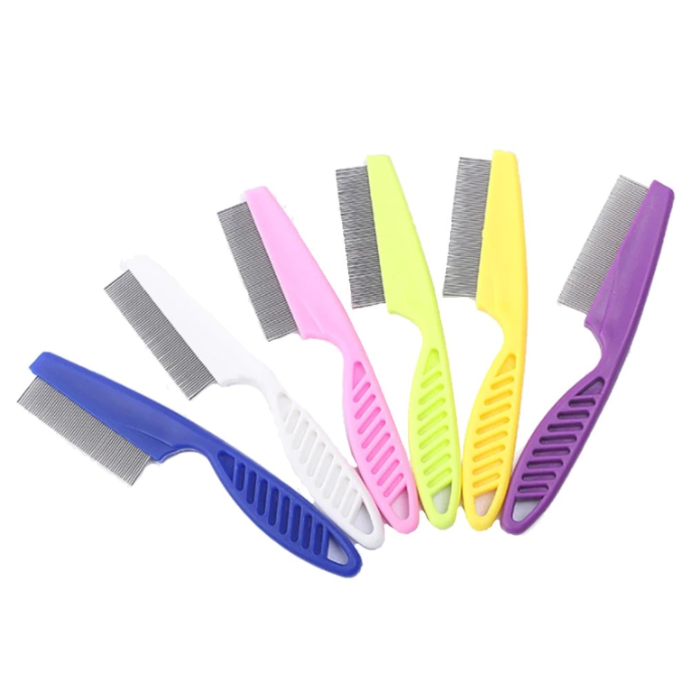 Pet Comb Stainless Steel Teeth & Rounded Tips