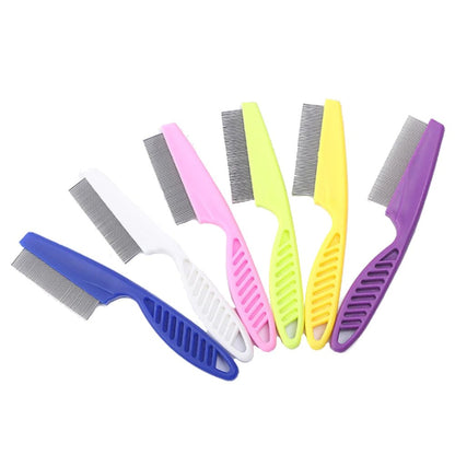 Pet Comb Stainless Steel Teeth & Rounded Tips