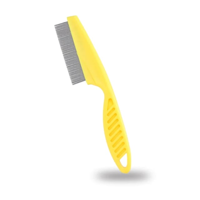 Pet Comb Stainless Steel Teeth & Rounded Tips