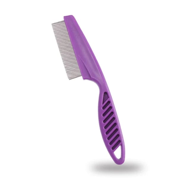 Pet Comb Stainless Steel Teeth & Rounded Tips