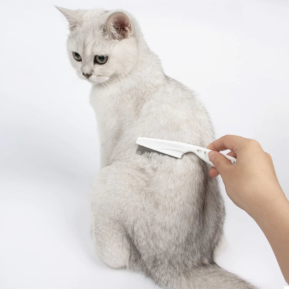 Pet Comb Stainless Steel Teeth & Rounded Tips