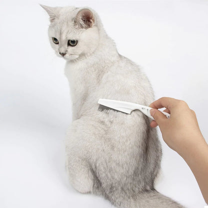 Pet Comb Stainless Steel Teeth & Rounded Tips