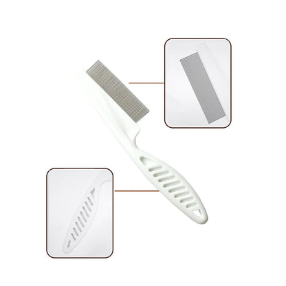 Pet Comb Stainless Steel Teeth & Rounded Tips