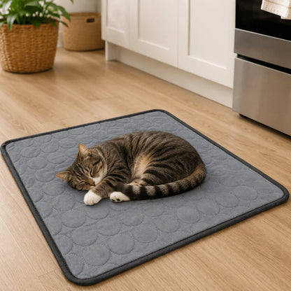 Pet Cooling Mat No-Electric Easy-Clean Fabric
