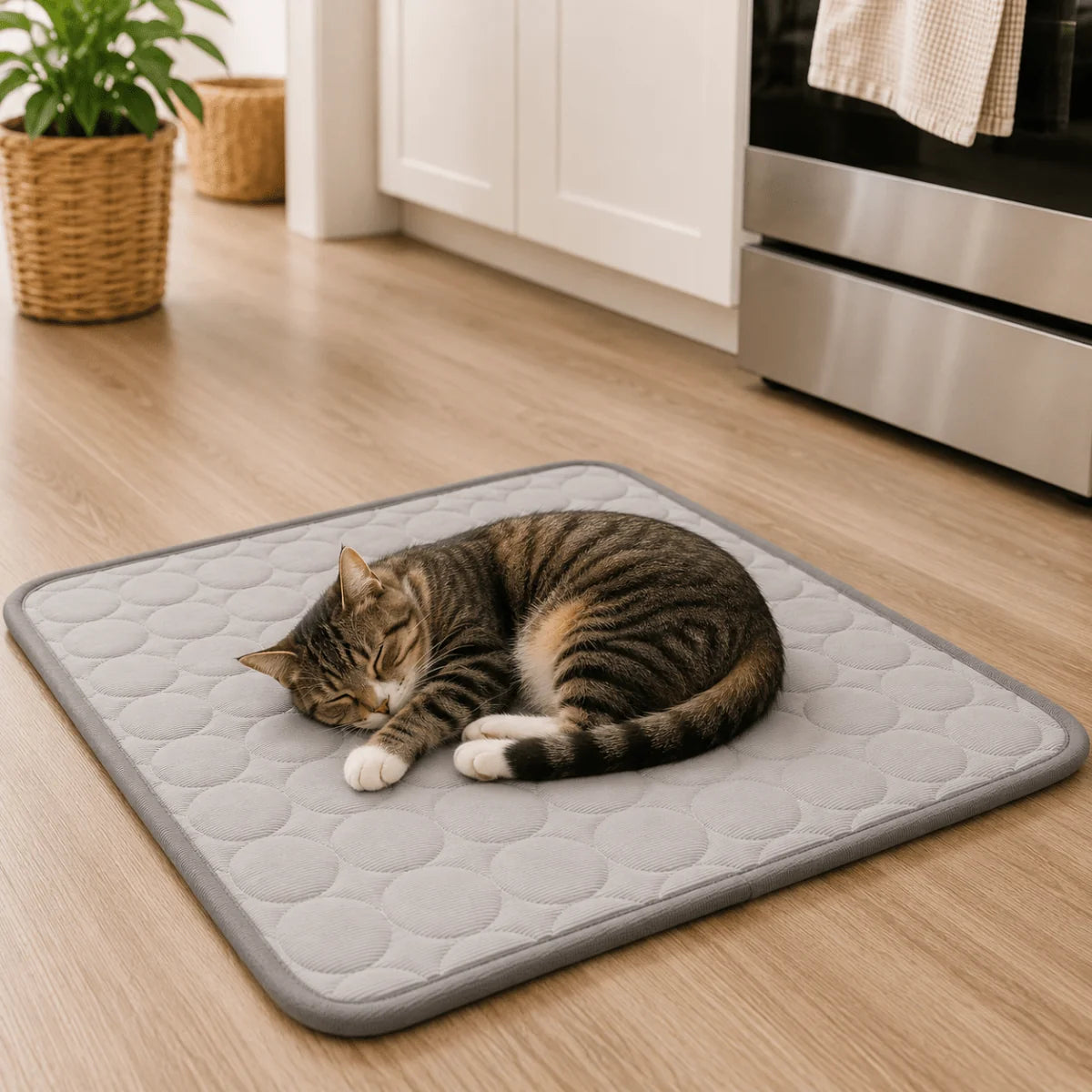 Pet Cooling Mat No-Electric Easy-Clean Fabric