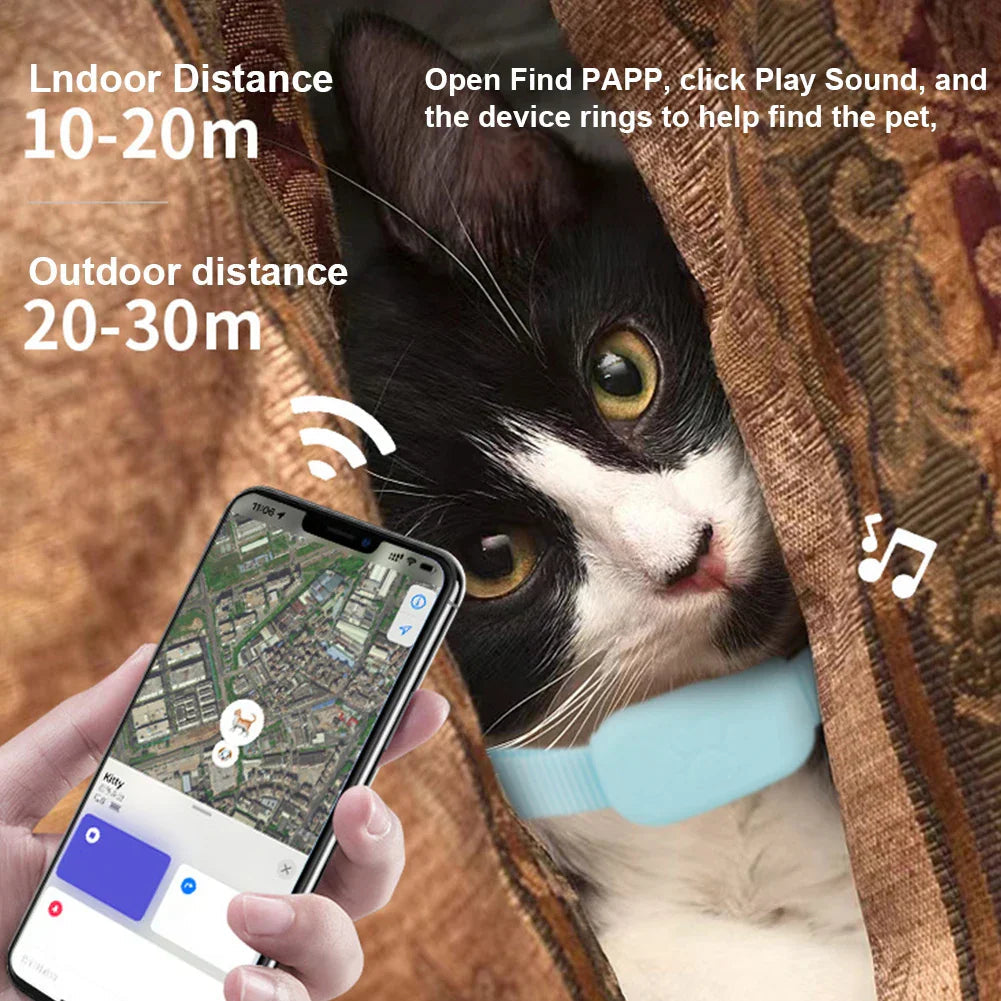Pet GPS Tracker Real-Time Tracking & Motion Alerts
