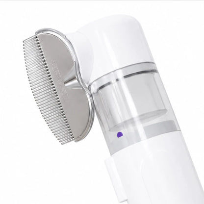 Pet Grooming Comb Electric Suction & Removable Fur Chamber