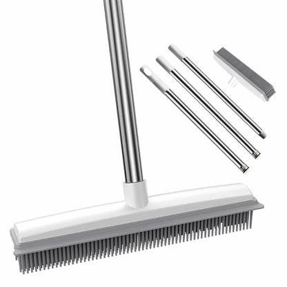 Pet Hair Remover Magnetic Rubber Bristles 12.2 Inch Wide