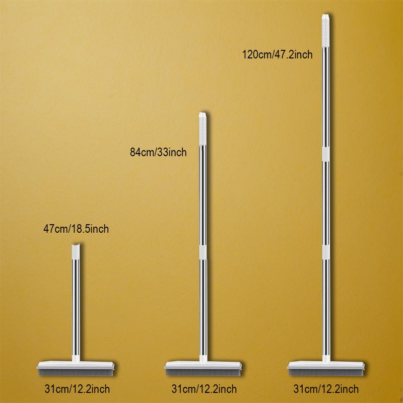 Pet Hair Remover Magnetic Rubber Bristles 12.2 Inch Wide