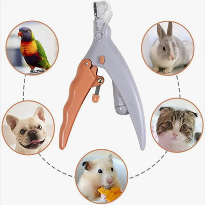 Pet Nail Clipper LED Vein Light & Replaceable Blade