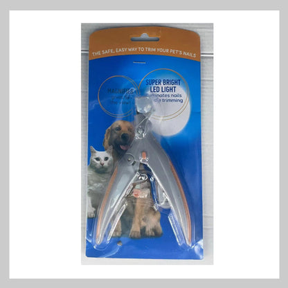 Pet Nail Clipper LED Vein Light & Replaceable Blade