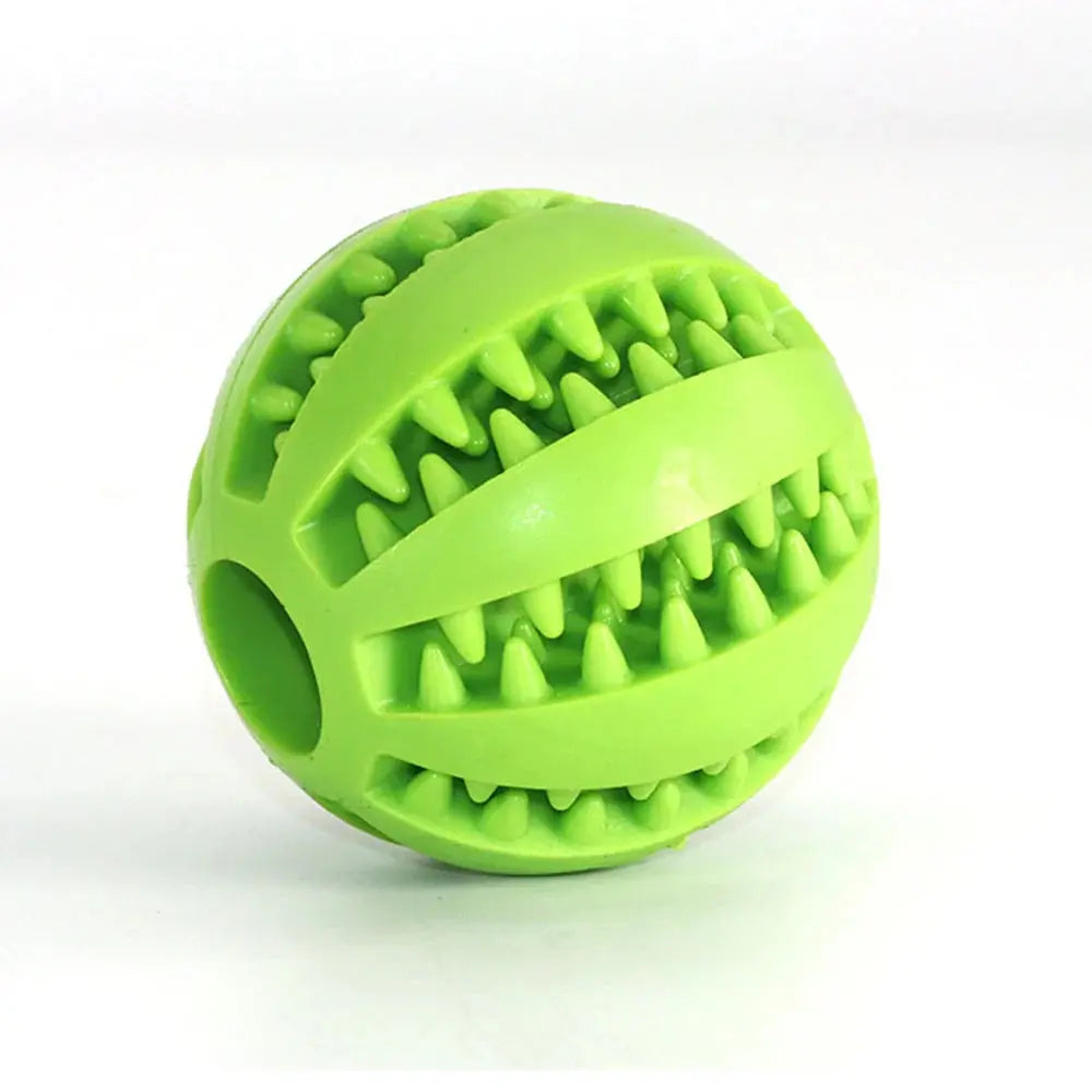 Pet Treat Ball Natural Rubber Hollow Dispenser