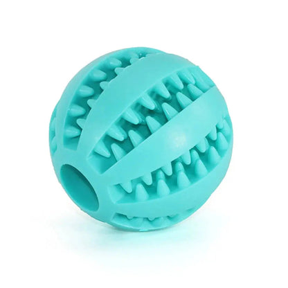 Pet Treat Ball Natural Rubber Hollow Dispenser