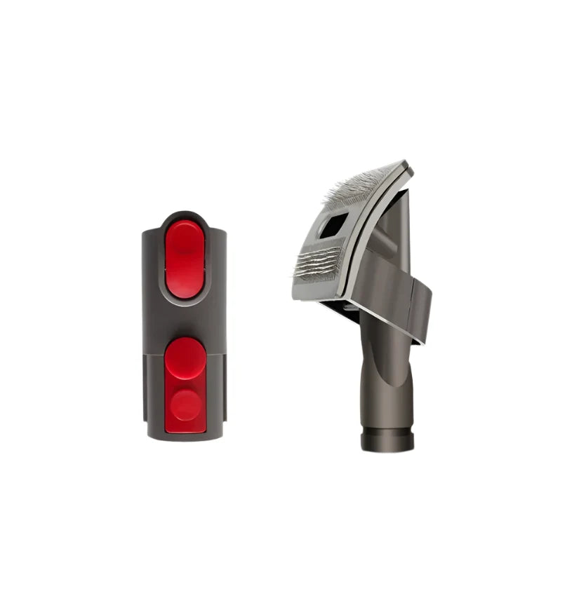 Pet Vacuum Brush Attachment Dual Action Soft Bristles