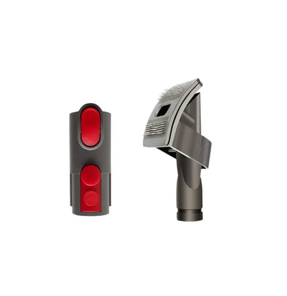 Pet Vacuum Brush Attachment Dual Action Soft Bristles
