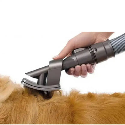 Pet Vacuum Brush Attachment Dual Action Soft Bristles