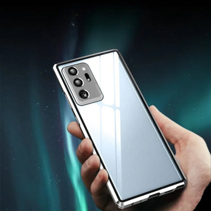 Phone Case Double-Sided Tempered Glass Aluminum Frame Privacy Filter
