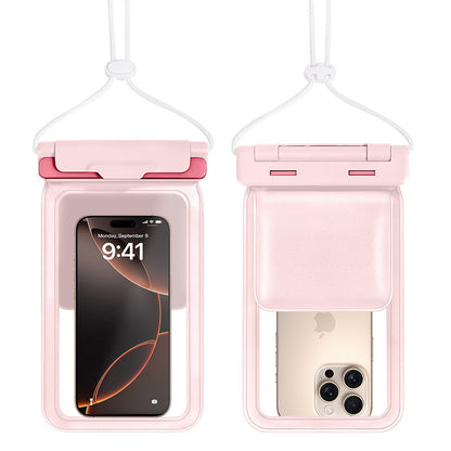 Phone Case IP68 Waterproof Underwater Touchscreen Adjustable Neck Strap