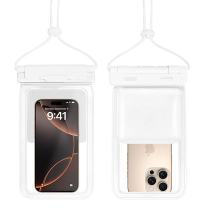 Phone Case IP68 Waterproof Underwater Touchscreen Adjustable Neck Strap
