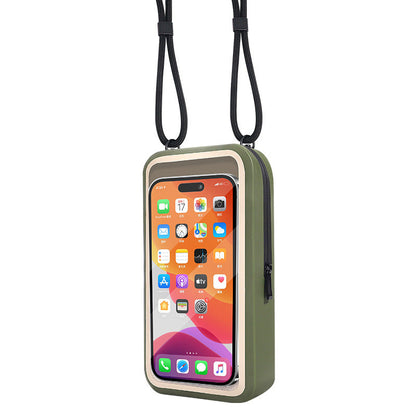 Phone Case Waterproof Silicone Adjustable Strap