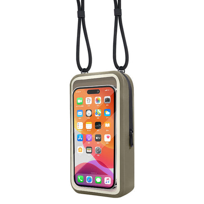 Phone Case Waterproof Silicone Adjustable Strap