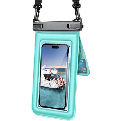 Phone Case Waterproof Touchscreen Window & Adjustable Strap