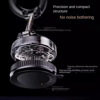 Phone Mount Magnetic Vacuum Suction 360° Rotatable & Foldable