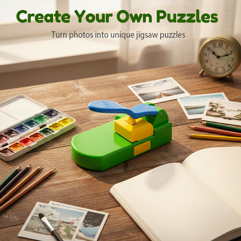 Photo Puzzle Maker Sharp Alloy Blade & Extendable Tray