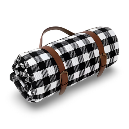 Picnic Blanket Padded & Waterproof Foldable With Carry Handle
