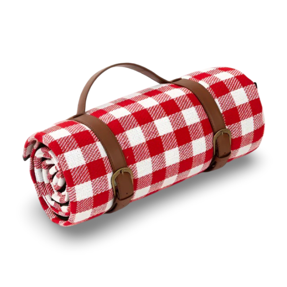 Picnic Blanket Waterproof Padded Foldable With Handle