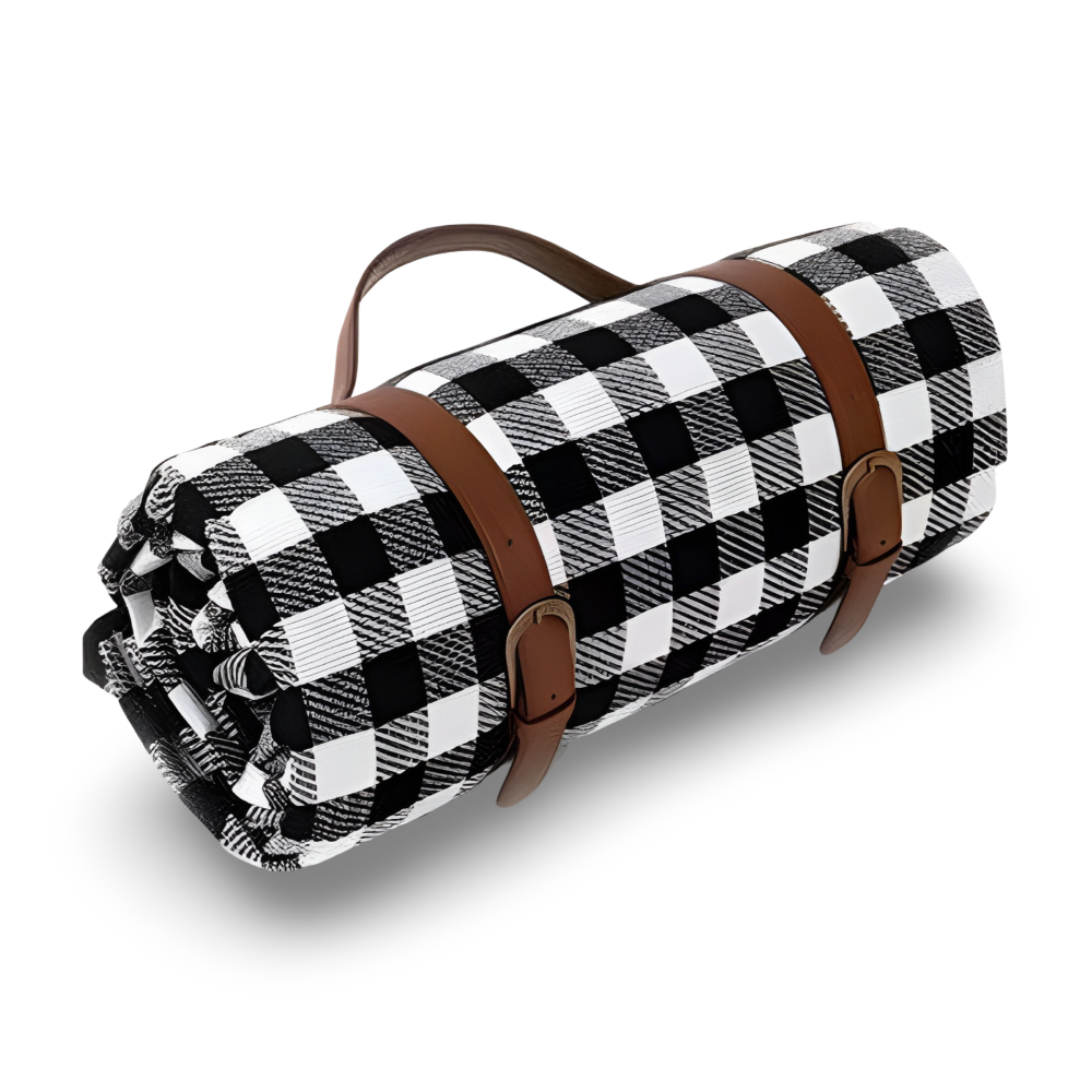 Picnic Blanket Waterproof Padded Foldable With Handle