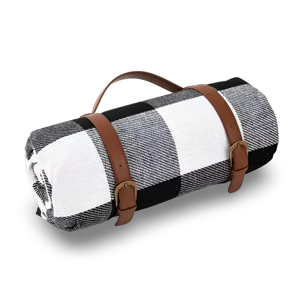 Picnic Blanket Waterproof Padded Foldable With Handle