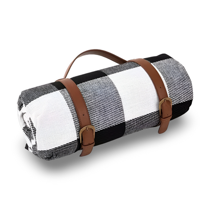 Picnic Blanket Waterproof Padded Foldable With Handle