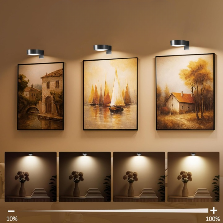 Picture Light Wireless LED Magnetic Mount Remote & Timer