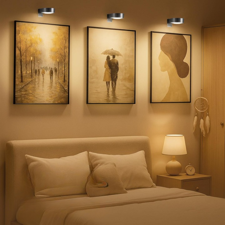 Picture Light Wireless LED Magnetic Mount Remote & Timer