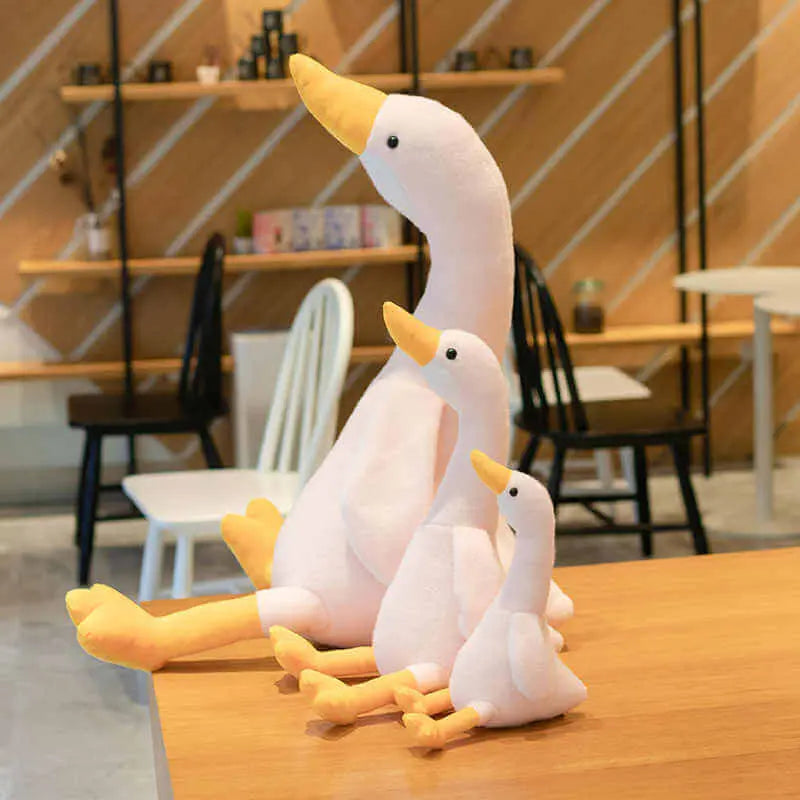 Pillow Goose Down Extra-Fluffy Cotton Cover