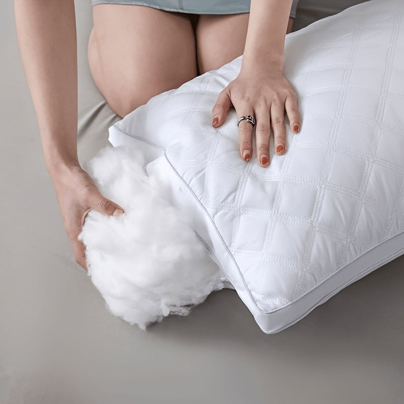 Pillow Set Hypoallergenic 3D Quilted Breathable & Machine Washable