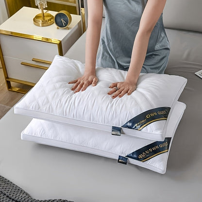 Pillow Set Hypoallergenic 3D Quilted Breathable & Machine Washable