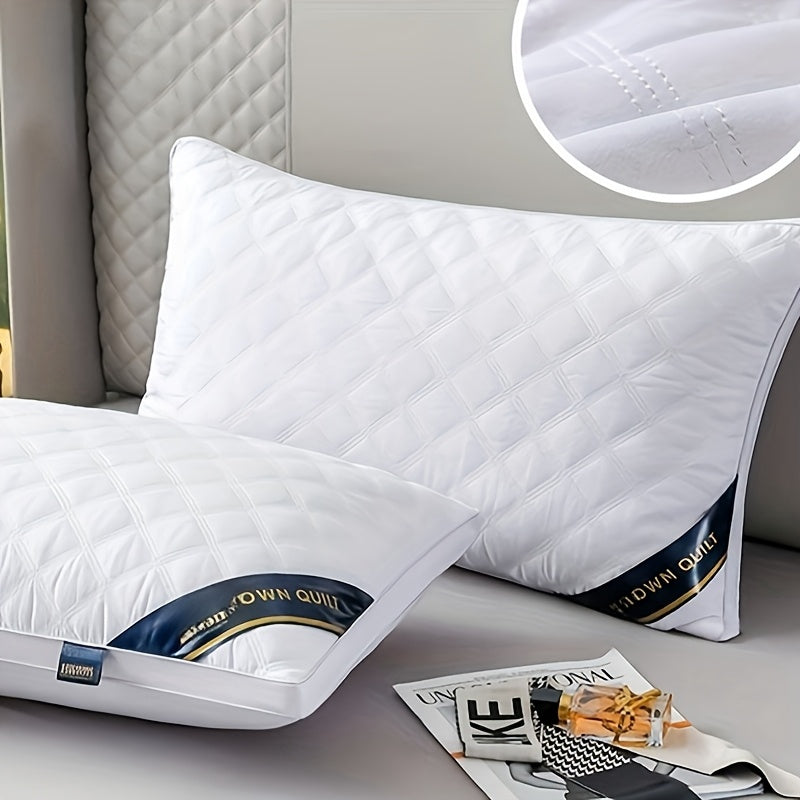 Pillow Set Hypoallergenic 3D Quilted Breathable & Machine Washable