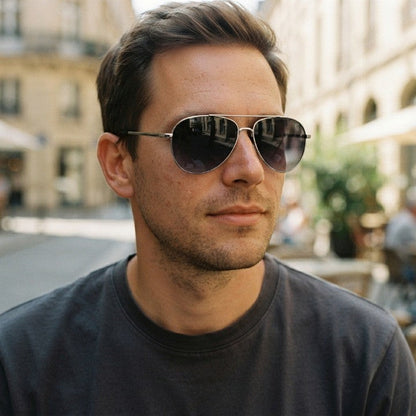 Pilot Sunglasses UV400 Gradient Lenses